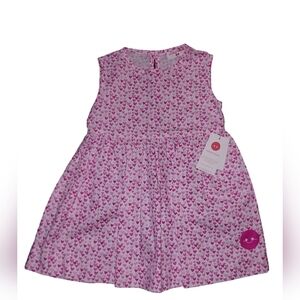 Smiling Button Dress